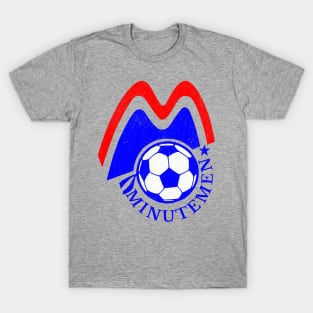 Defunct Soccer Team 1970s Boston Minutemen Soccer T-Shirt